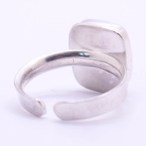 Silver Ring with Oregon Surfite