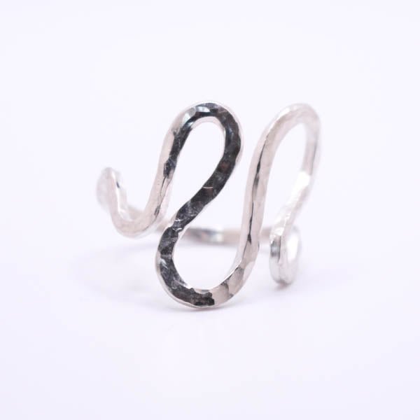 Silver Waves Ring