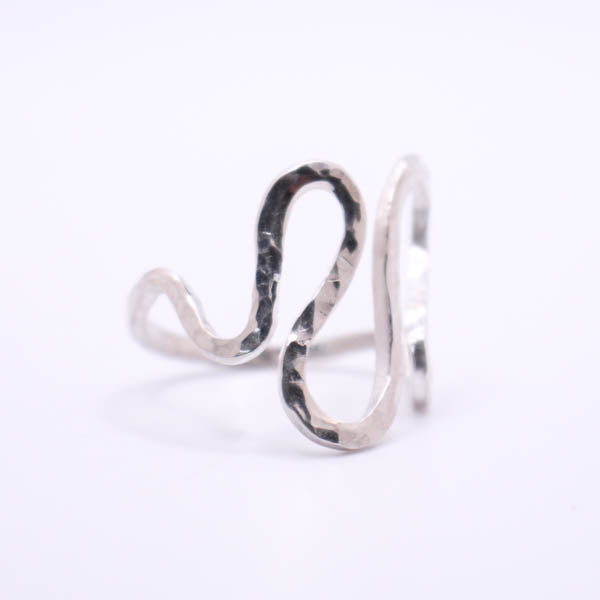 Silver Waves Ring